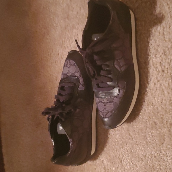 Coach Signature Sneakers, Sz.8 - Picture 5 of 6